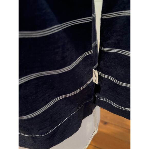 Billabong Casual Striped Blazer Jacket Blue - Picture 6 of 8